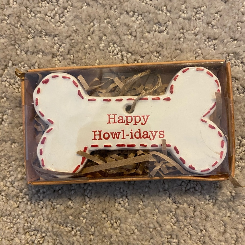NWT Mud Pie Holiday Ornament - Picture 2 of 2